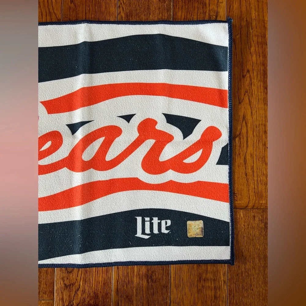 Chicago Bears Football Miller Lite Rally Towels Set of Two (2)